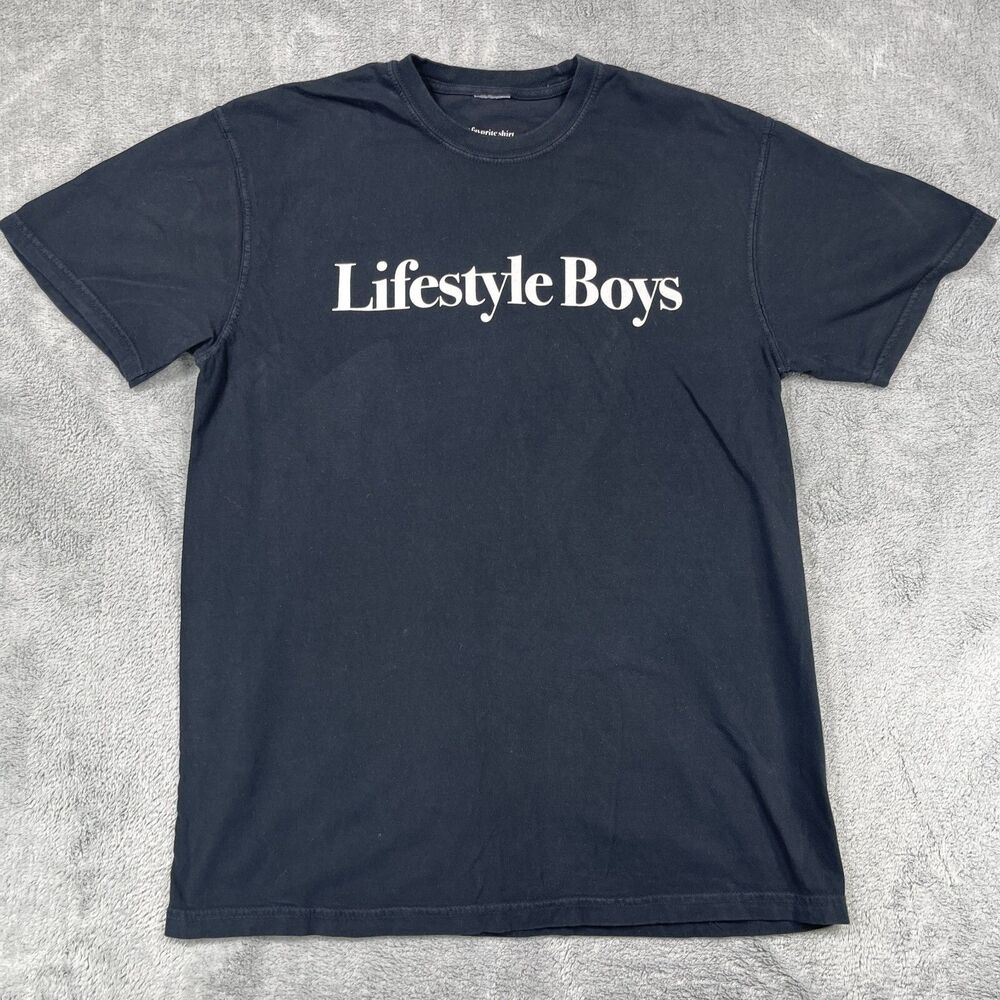 Julian Deguzman T-Shirt Men's Medium Black Graphic Lifestyle Boys Short Sleeve